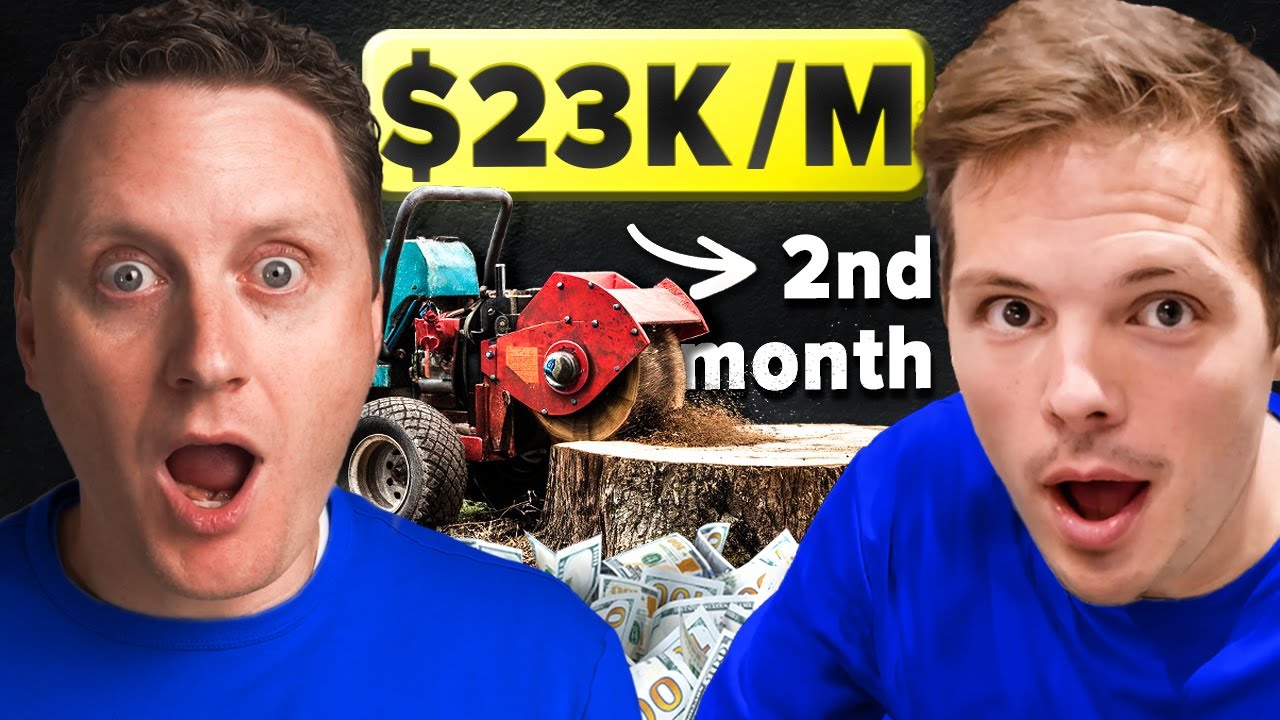 I Quit My 6-Figure Job to Grind Stumps & Made $23k in Month 2