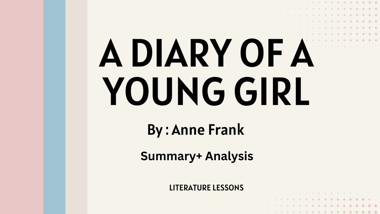 Story of Anne Frank /The Diary Of A Young Girl By Anne Frank Summary in Urdu/Hindi