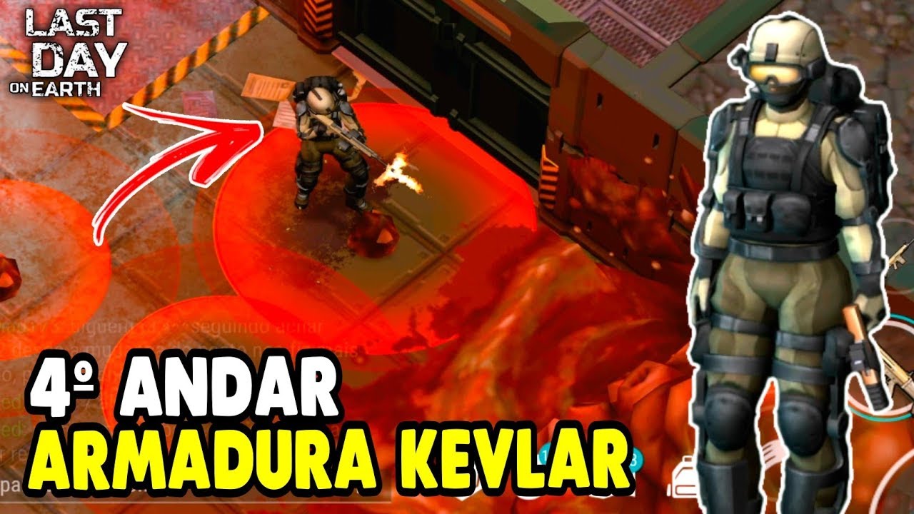 ARMADURA KEVLAR 4&ordm; ANDAR BUNKER BRAVO - Last Day On Earth