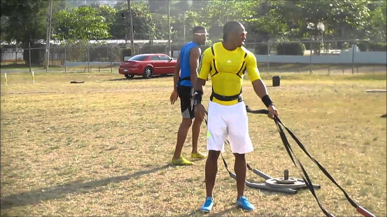 Yohan Blake And Warren Weir Workout Clips