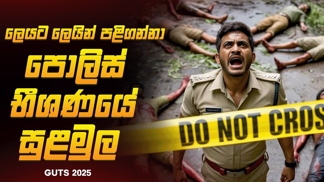 ලෙයට ලෙයින් පළිගන්නා පොලිස් භීශණයේ සුළමුල 😱🔥| ගට්ස් 2025 Movie Explained Ruu Cinema