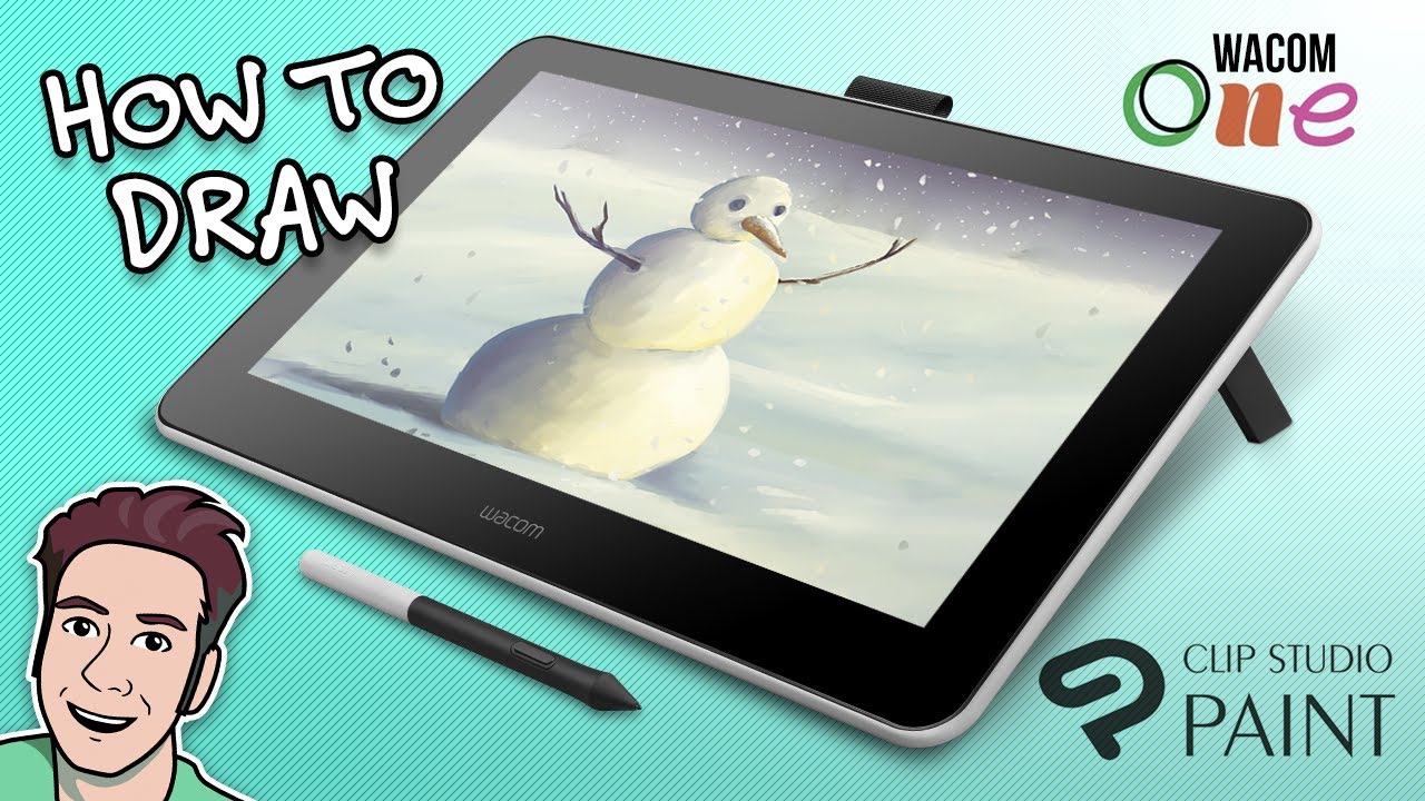 How to Draw with WACOM ONE & Clip Studio Paint Pro
