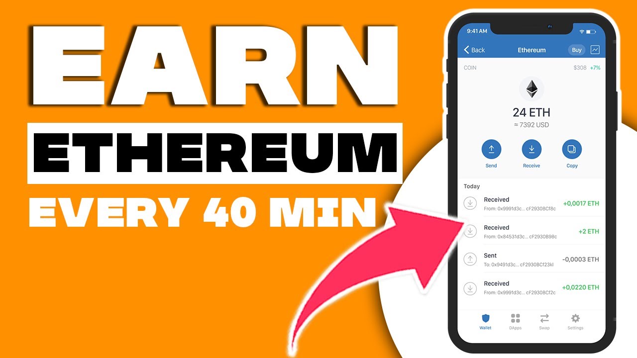 Earn FREE ETHEREUM every 40 Minutes (NO INVESTMENT REQUIRED)