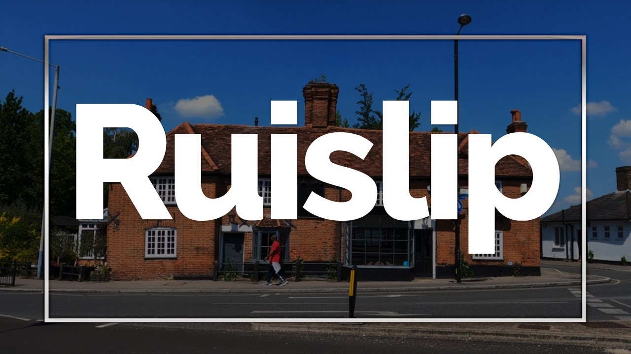 Ruislip, London, UK (Ruislip High Street)