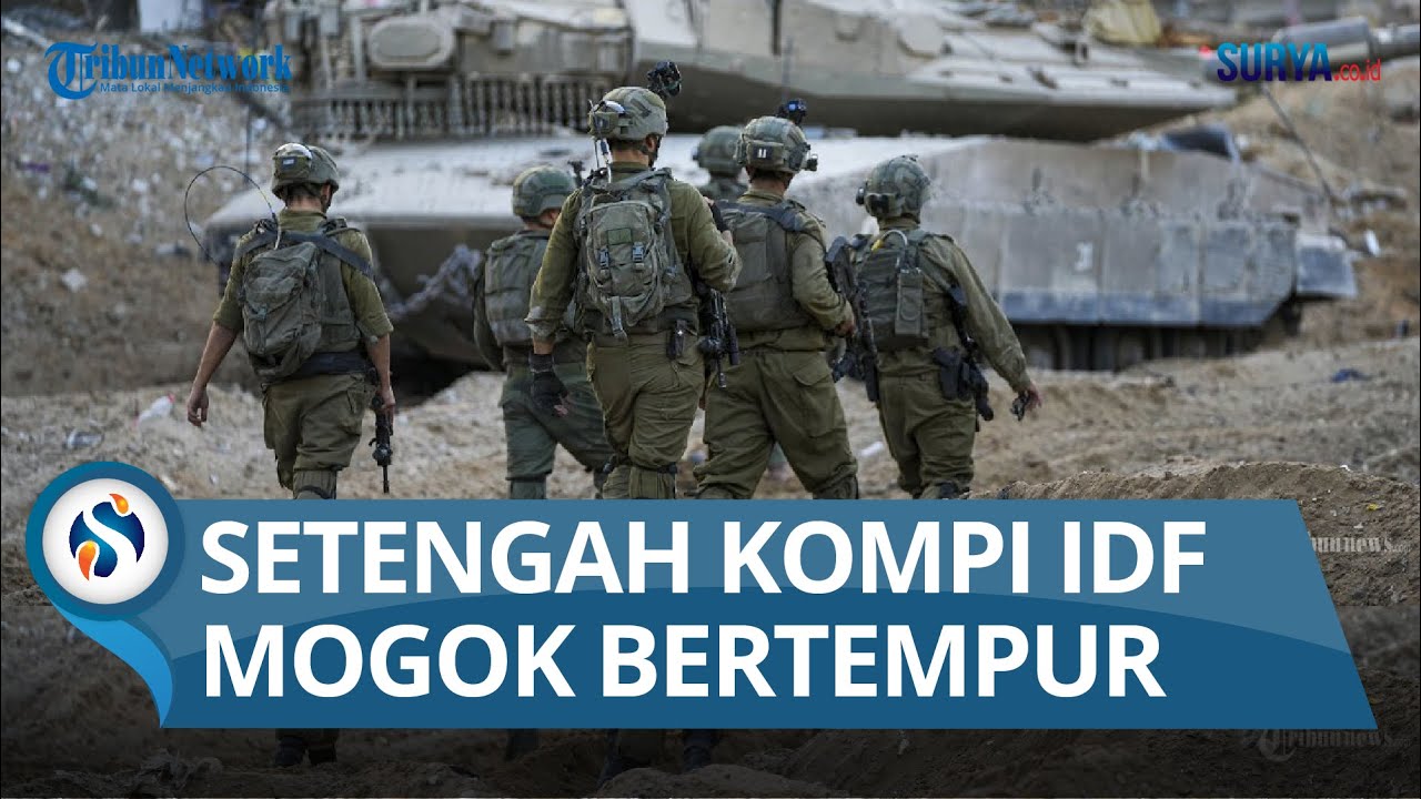 PROTES DUA KOMANDANNYA DIPECAT Karena Lari dari Pertempuran Gaza, Tentara Israel Didera Perpecahan