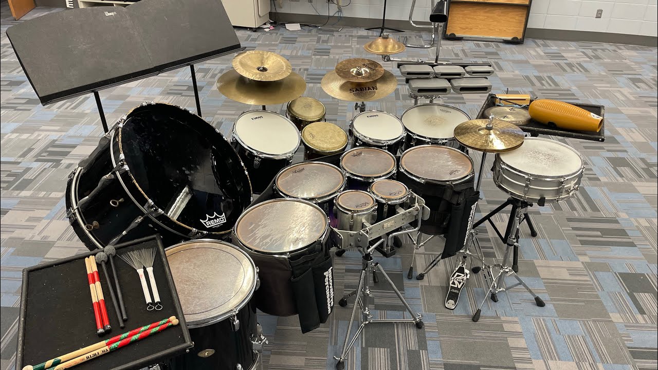 A multipercussion solo I improvised once ￼