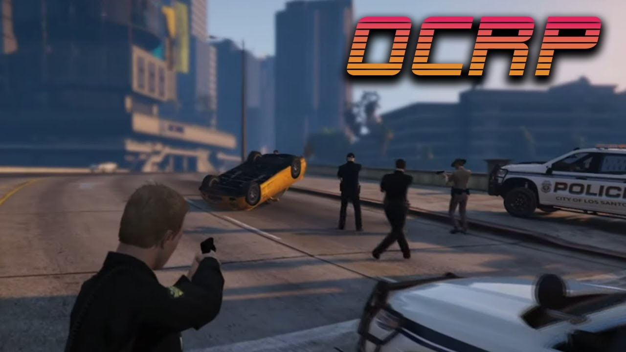 Chasing Street Racers in OCRP