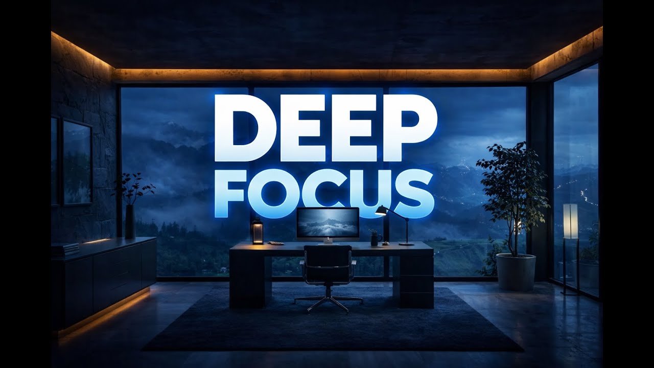 Music for Work — Deep Focus Mix for Coding, Programming