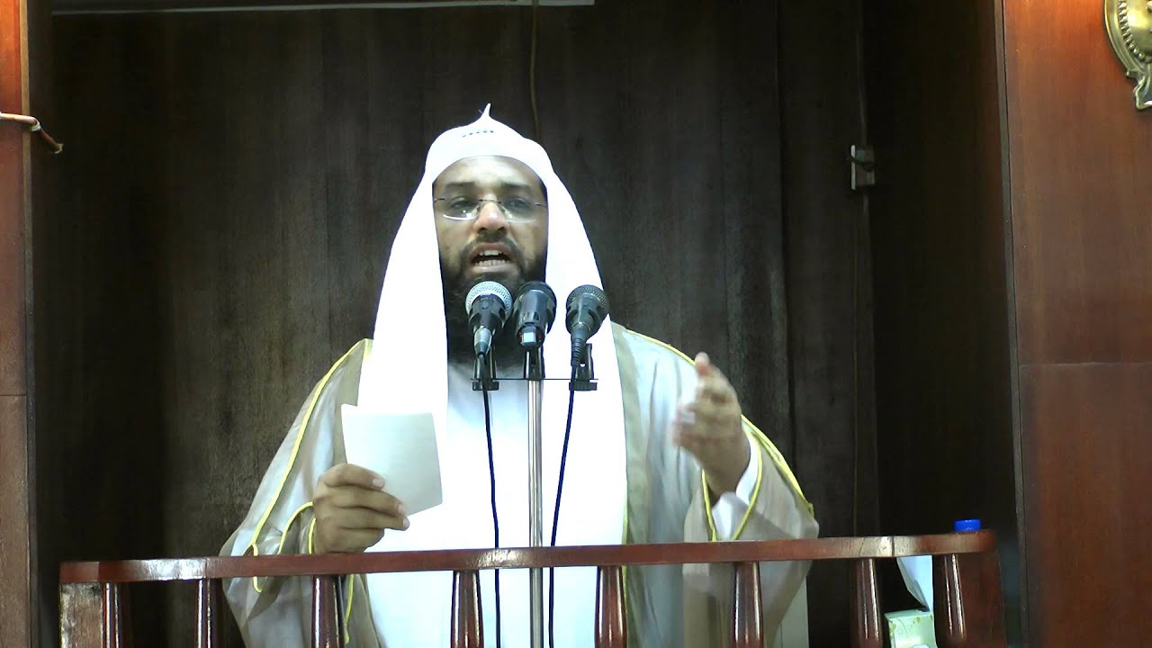 خطبة الدكتور / فرحان بن عبيد الشمري بعنوان 