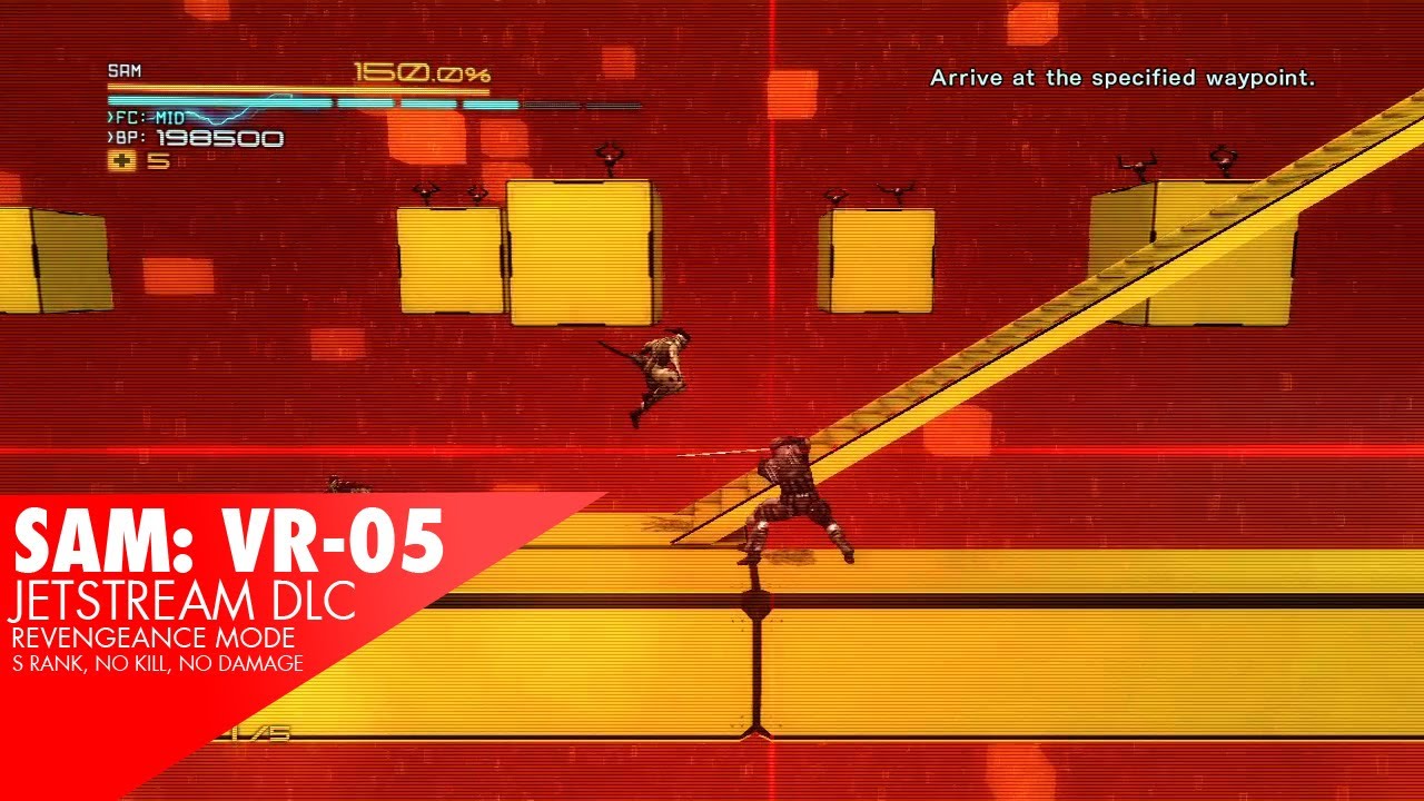 Jetstream: Sam DLC - VR mission 5, S Rank (Revengeance)