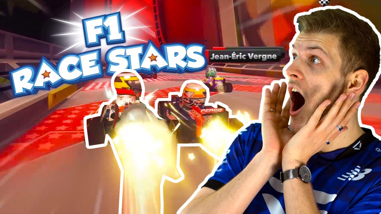 JEAN-ERIC VERGNE JOINS US ON F1 RACE STARS! | F1 race stars with Veloce