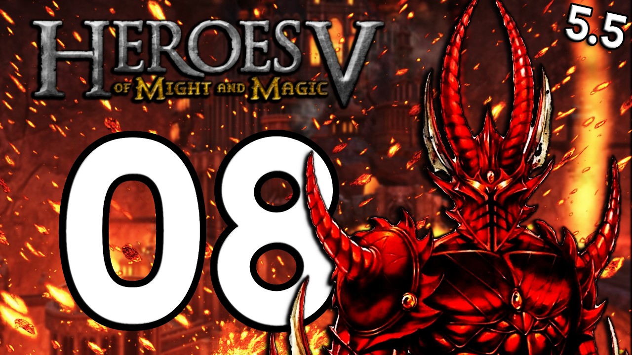 DOBÝVÁNÍ! - Heroes of Might and Magic 5.5 Let's Play #8 (NEJTĚŽSÍ OBTÍŽNOST)