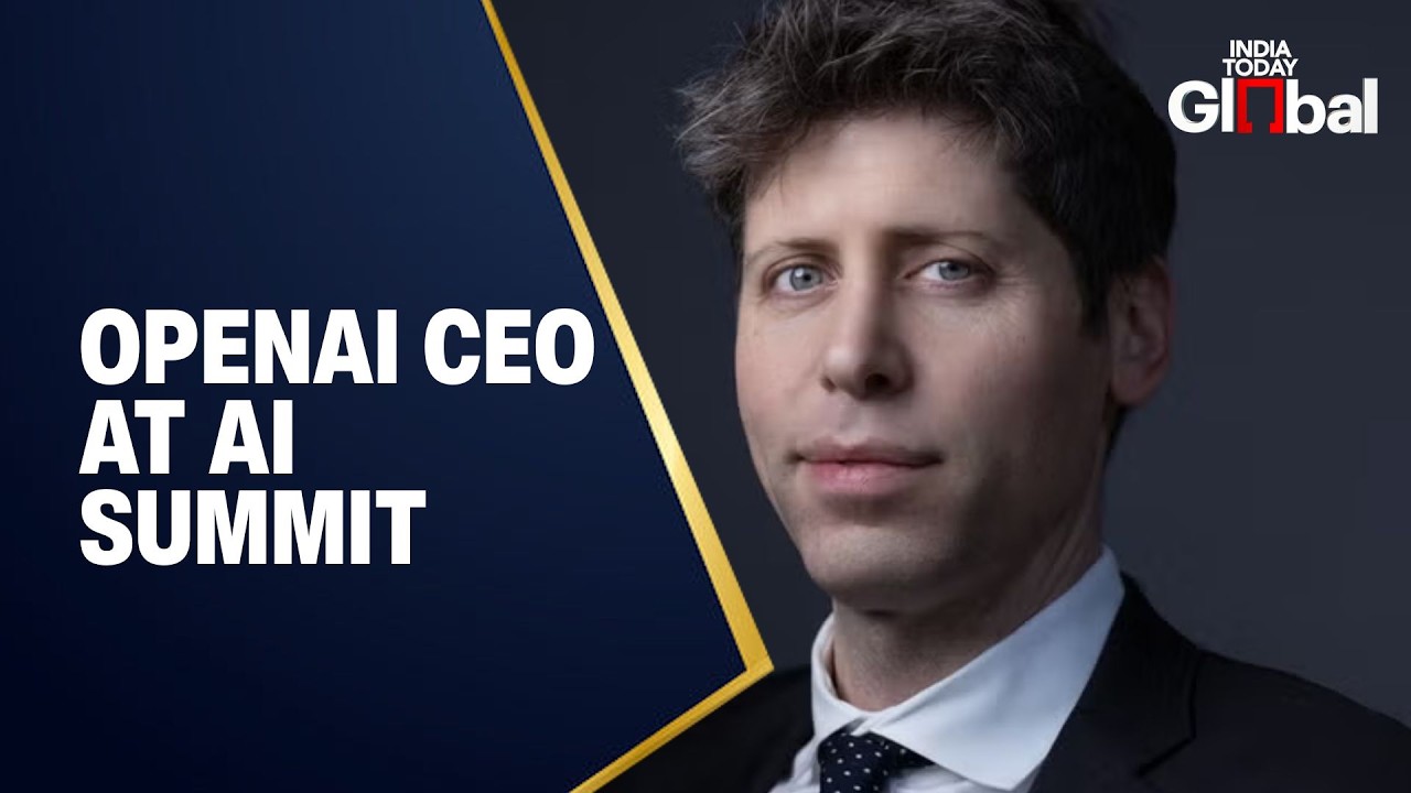 LIVE: OpenAI CEO Sam Altman Addresses India AI Impact Summit 2026, Bharat Mandapam