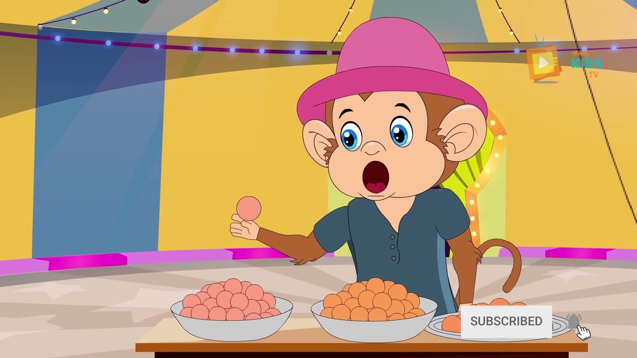🐒 Bandar Mama Pahan Pajama | बन्दर मामा पहन पजामा | MellyKidsTv | Hindi Rhymes