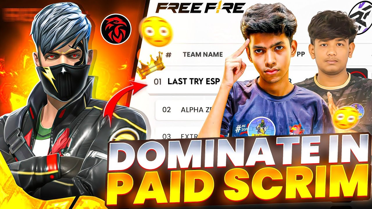 111 Points🤯 In 3 Match😱 Esports Paid Scrim Tournament🔥 Garena Free Fire⚡