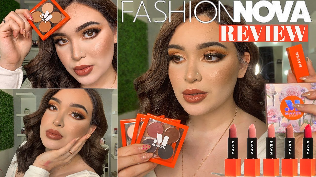 ¿NUEVO MAQUILLAJE DE #FASHIONNOVA? - RESEÑA MAVEN BEAUTY + DEMO | Diana De Anda