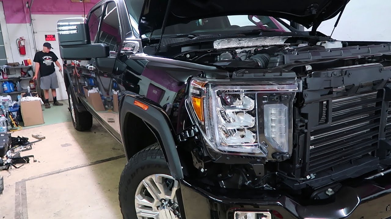 HOW TO Space The Bumper On A 2020 Duramax!