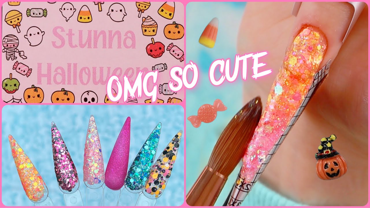 Testing Spooky Kawaii Acrylic Box from Secret Nail Affair