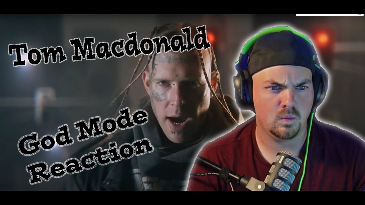 Tom Macdonald - God Mode - Metalhead Reacts - HE WENT OFF!!!