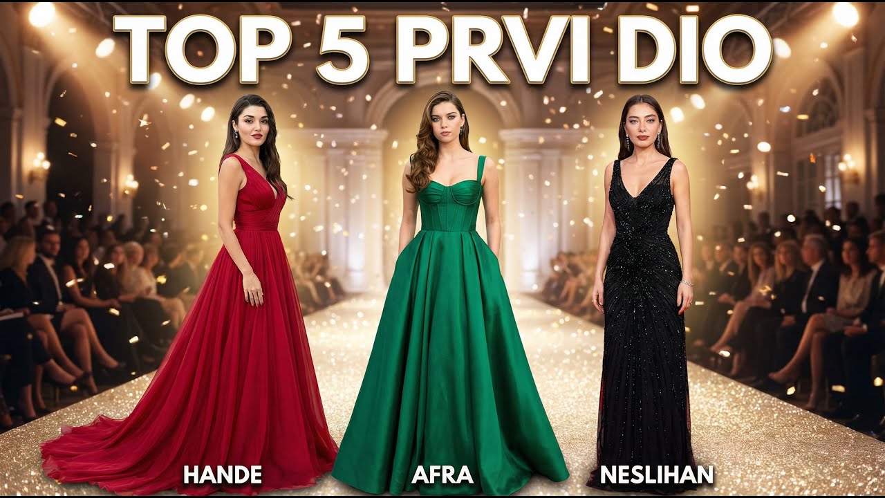 TOP 5 Najljepših Turskih Glumica kao SUPERMODELI! 🇹🇷 (AI Modna Revija - Dio 1)