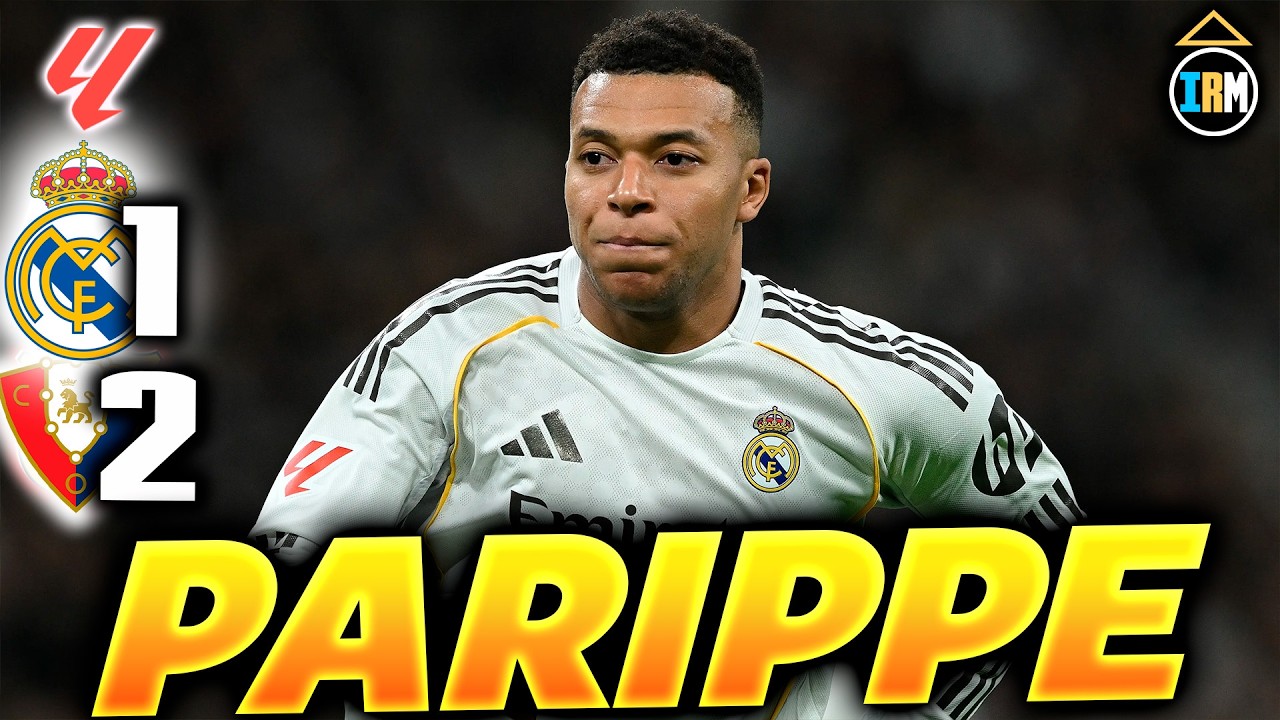 OSASUNA 2-1 REAL MADRID: VINICIUS DA LA CARA POR UN PENOSO REAL MADRID