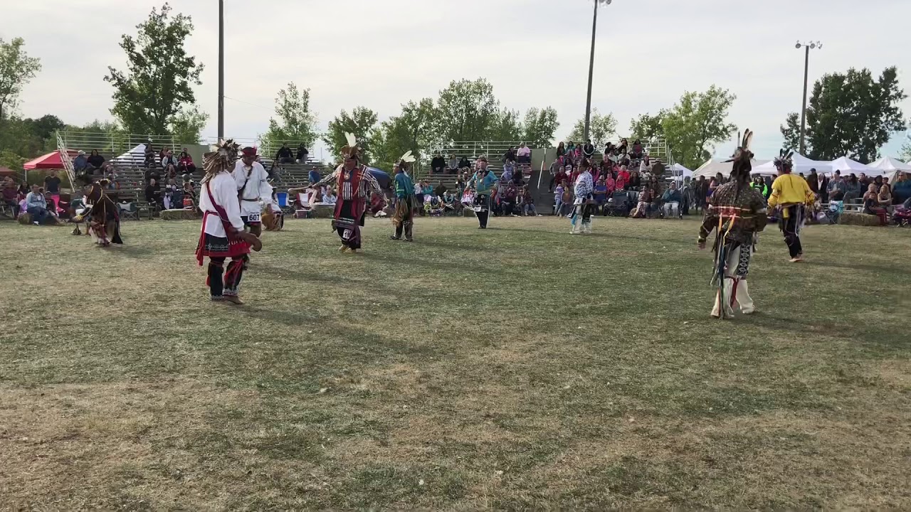 Akwesasne Powwow 2018 | Mens Smoke Dance | Sunday Competition