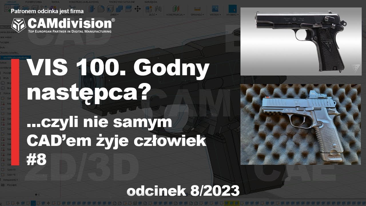 Pistolet VIS 100 M1: historia, opis konstrukcji, rozbieranie, strzelanie #VIS100M1