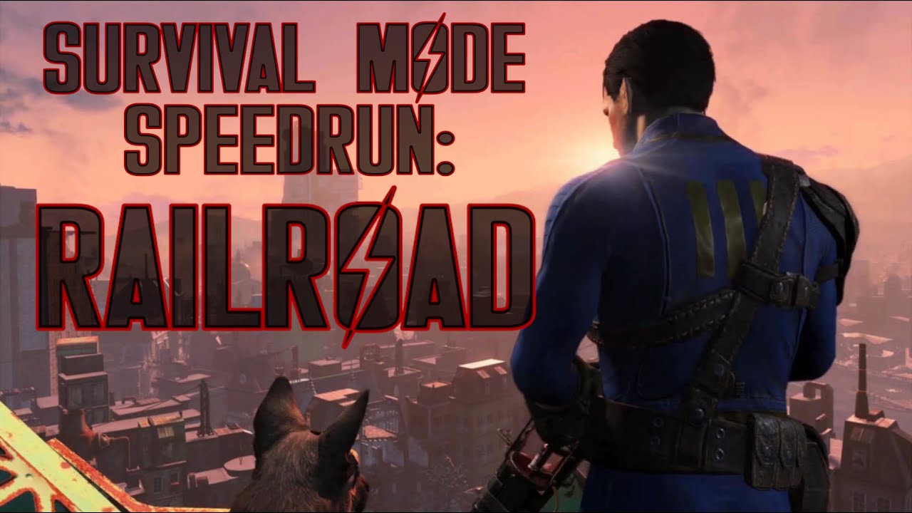 Fallout 4 Speedrun; Survival Mode; Railroad ending: World Record 3:09:09