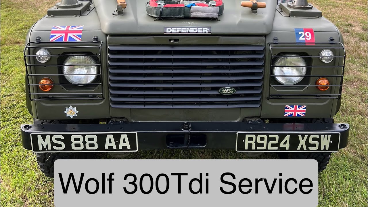 Defender Wolf 300 Tdi Oil and filter service