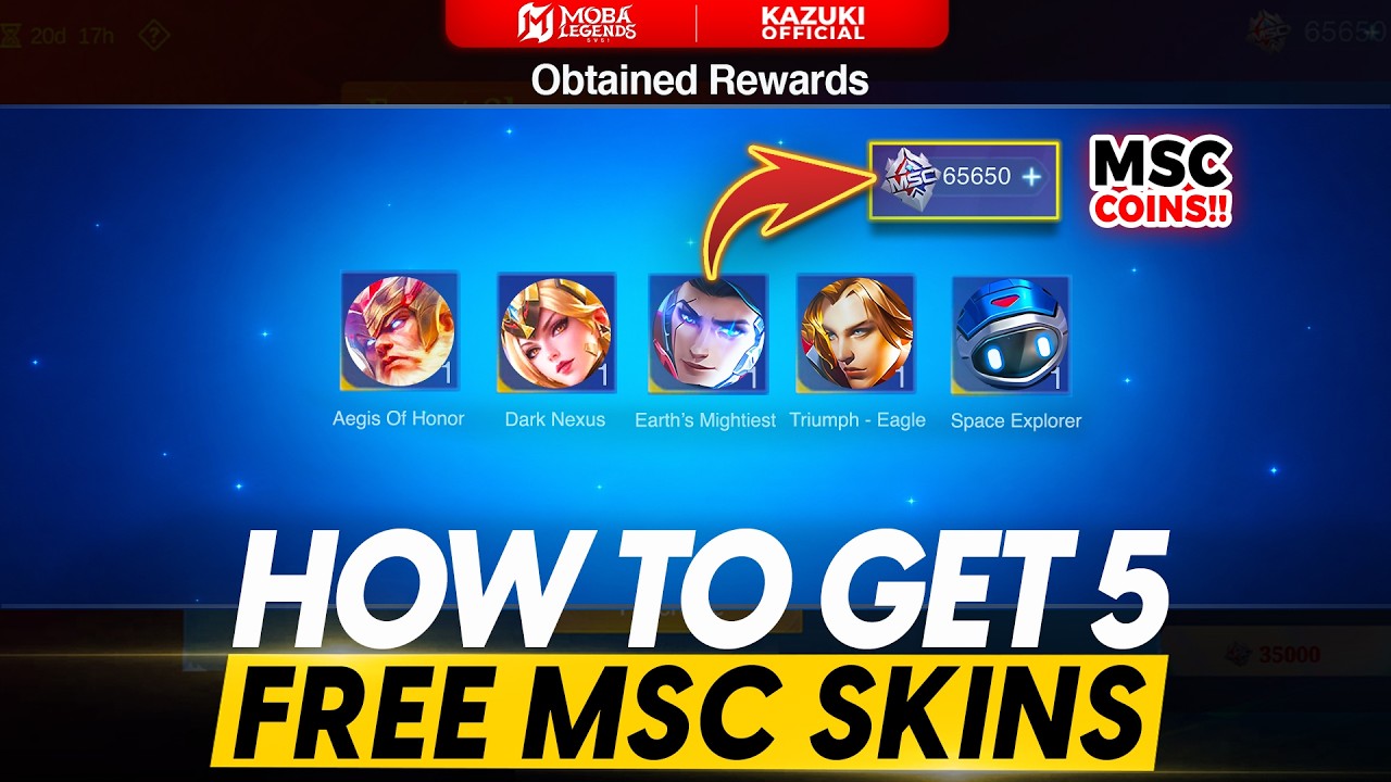 HOW TO GET 5 MSC SKINS INCLUDING VALENTINA MSC FROM THE MSC EVENT 2026