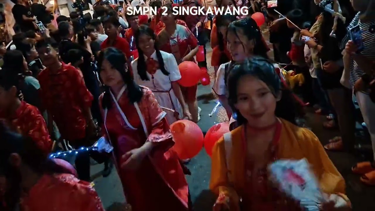 Partisipasi Pawai Lampion SMPN 2 Singkawang Memeriahkan Cap Go Meh | 2026