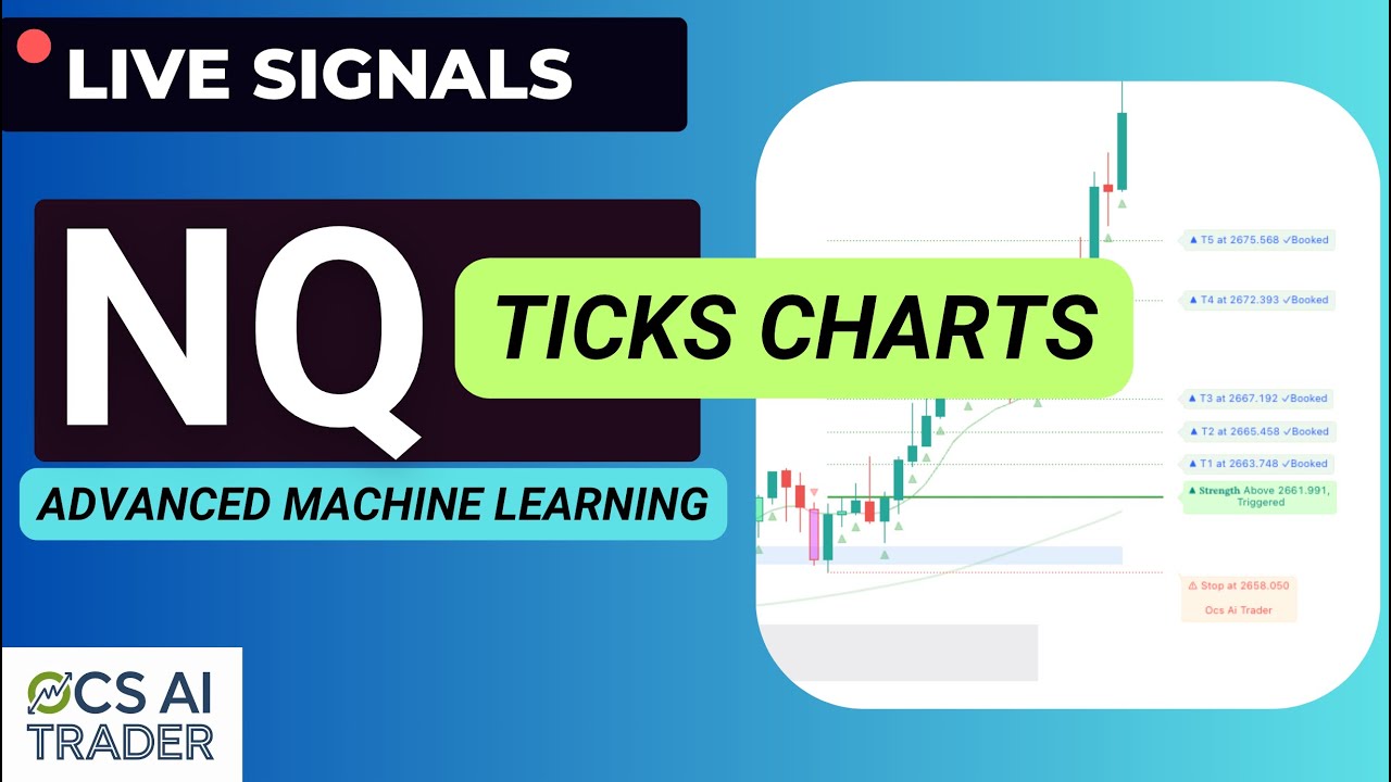 NQ Ticks Charts Analysis using Advanced Machine Learning in Ocs Ai Trader
