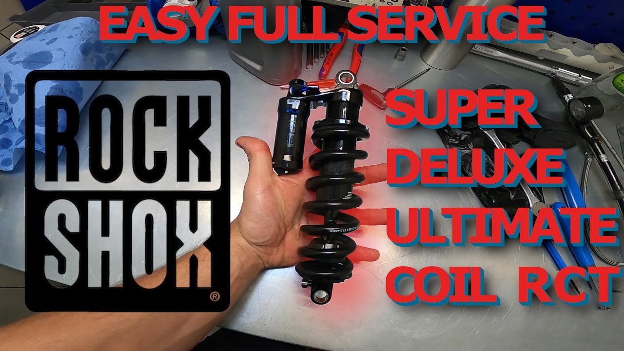 Rock Shock Super Deluxe Ultimate Coil RCT | Pełny serwis + patenty na klucze