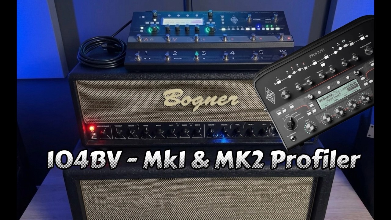 Bogner Ecstasy 104Bv- Master Pack For Kemper Profiler Amp - Mk1- Mk2- 2.0 Di Profiler & Custom iRs.