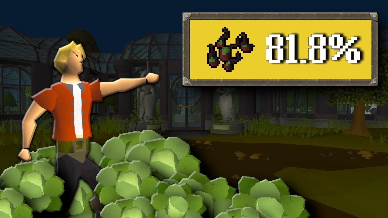 Harvesting 4000 Cabbages to Progress in Collection Log % Order - The 1% Ironman (#3)