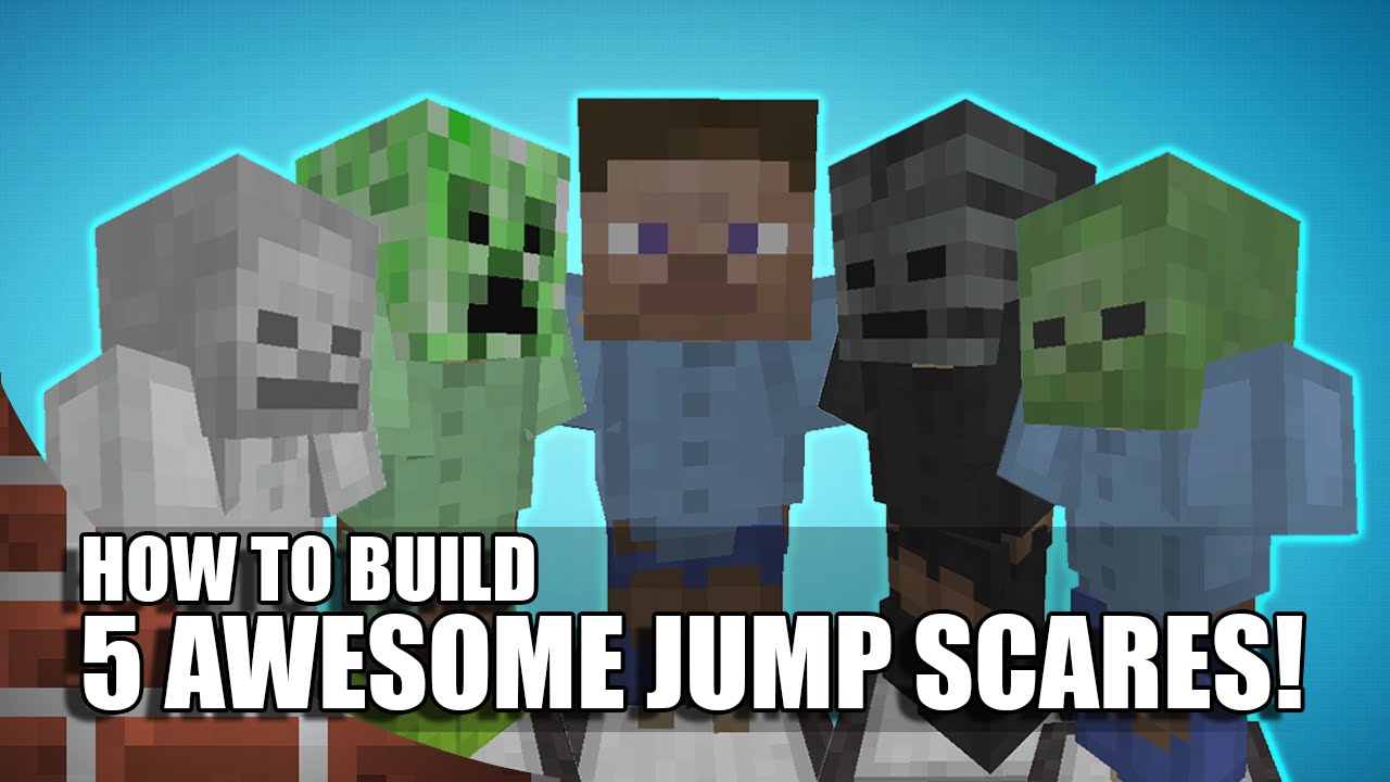5 Awesome Ways To Build Jump Scares In Minecraft!