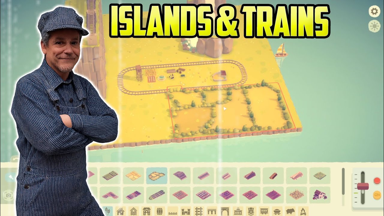 Faça o que quiser em Islands & Trains