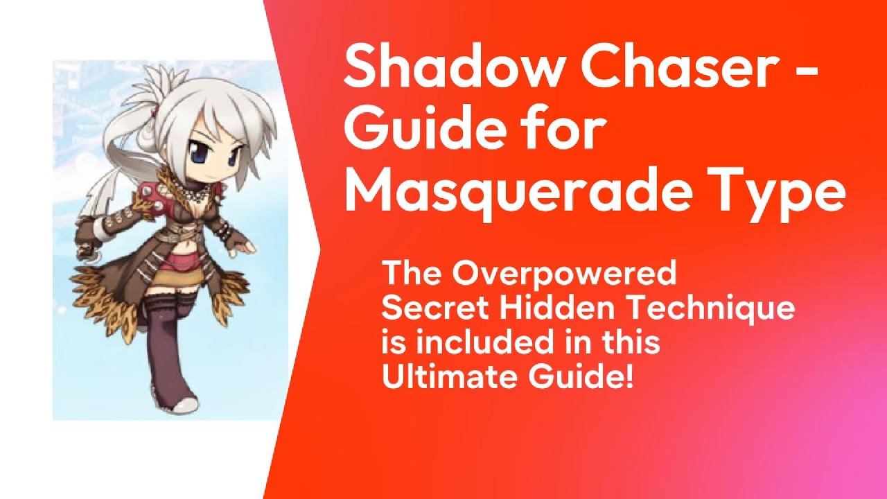 RAGNAROK ORIGIN - SHADOW CHASER - GUIDE - MASQUERADE MASK BUILD