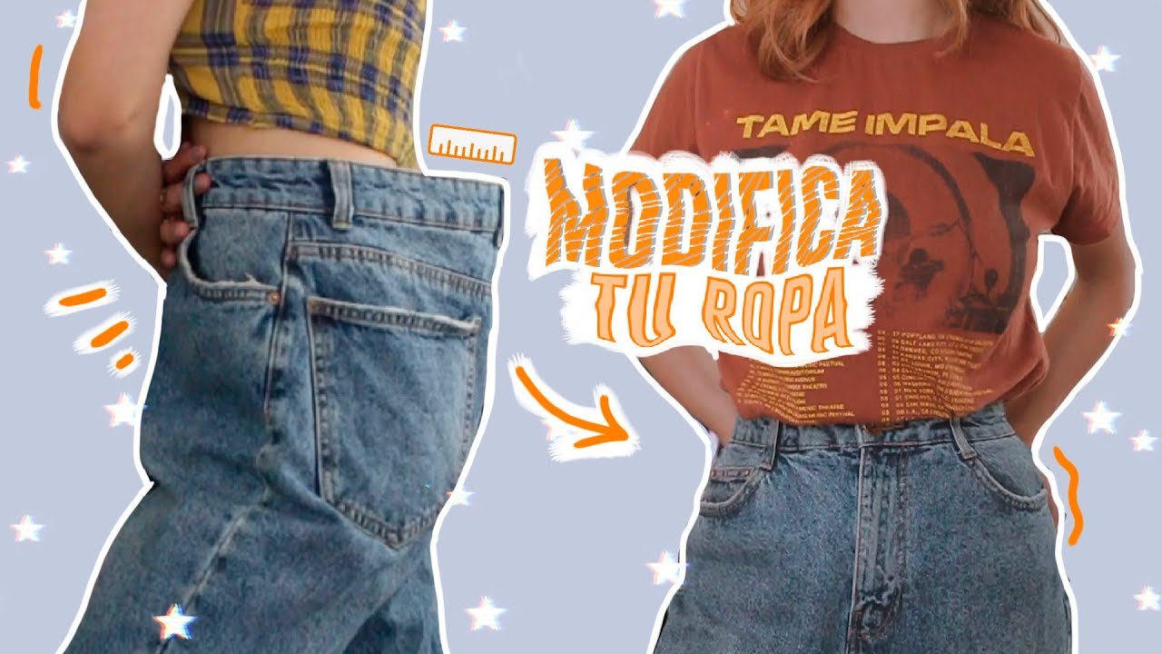 TRUCOS para que la ropa GRANDE TE QUEDE BIEN/Modifica tu ropa