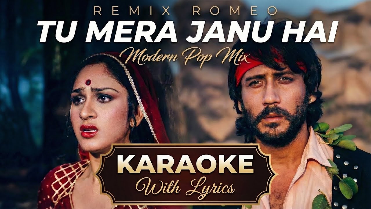 Tu Mera Janu Hai Karaoke With Lyrics - Remix Romeo - 2026 Romantic Pop Version