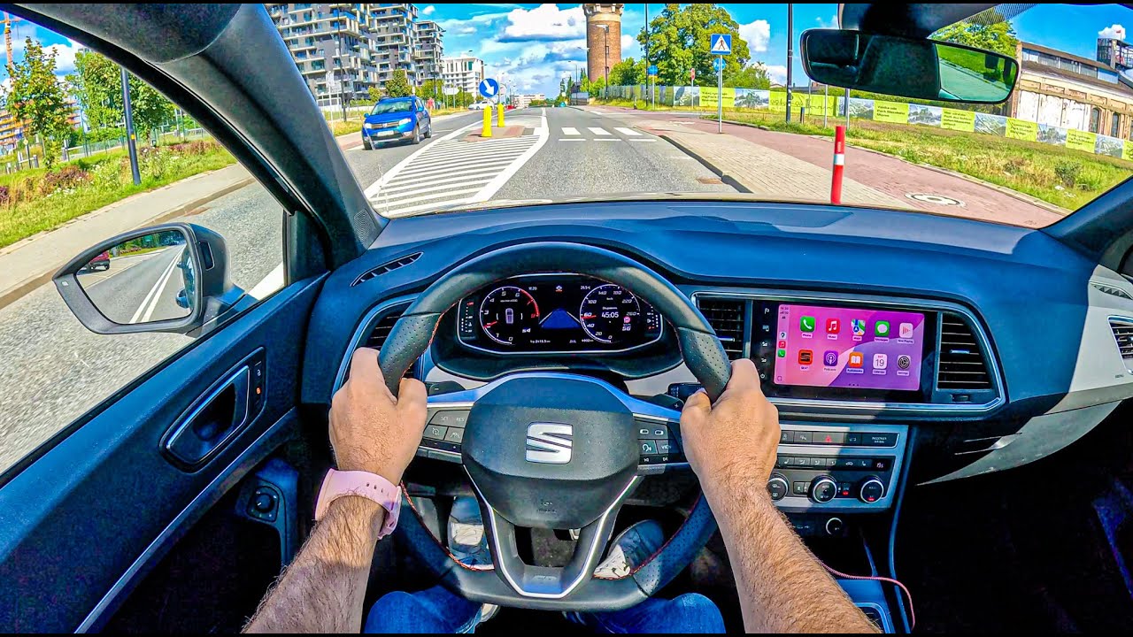 SEAT Ateca FR (1.5 TSI 150 hp) | POV Test Drive #2567 Joe Black