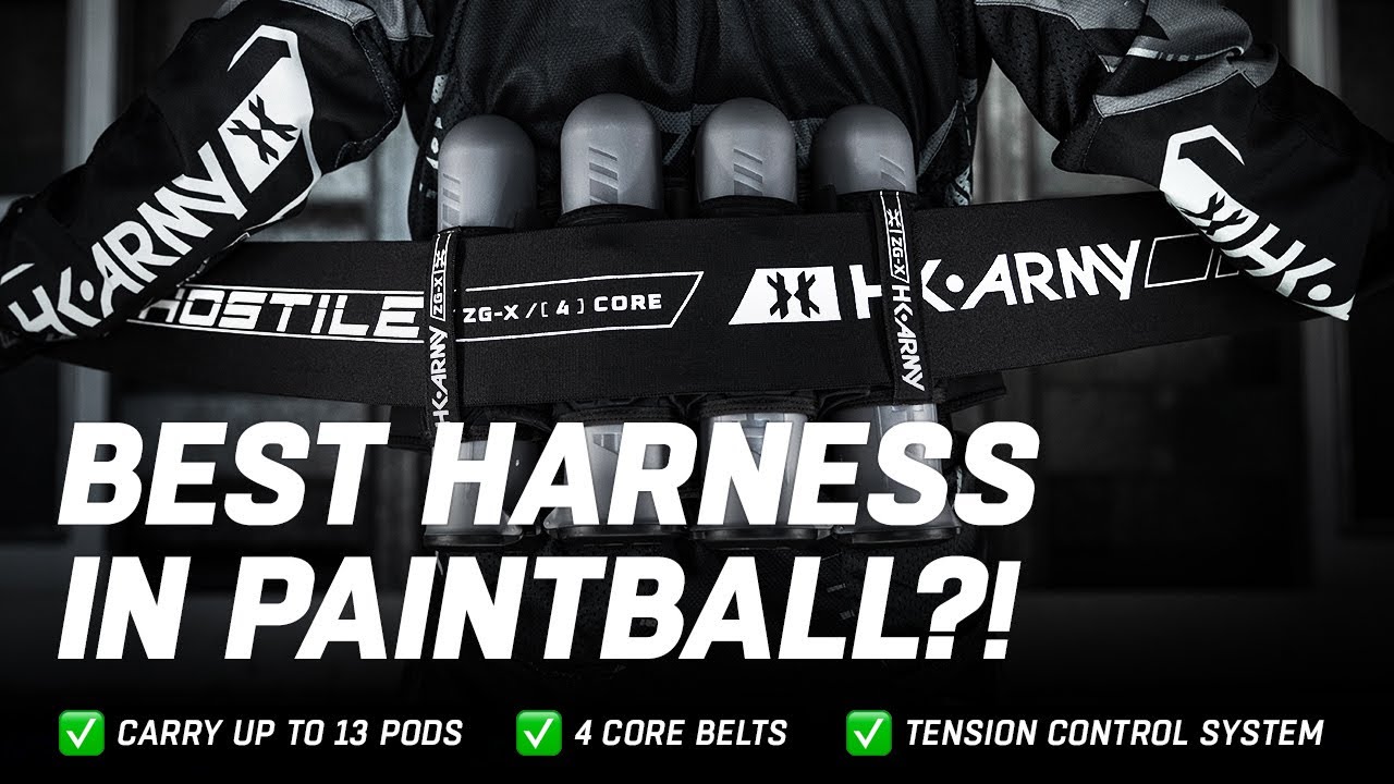 BEST Harness In Paintball?! Meet the HK Army Zero-GX Paintball Harness