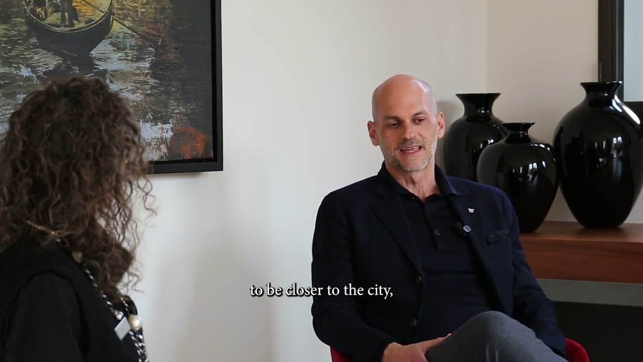 JW Marriott Venice 1o years Interviews Cristiano and Irene