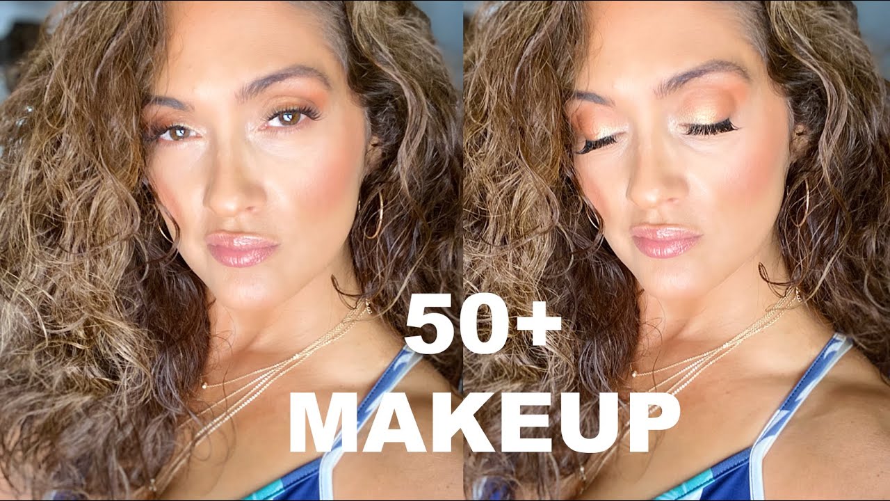 DARK CIRCLES FULL FACE MAKEUP | MATURE SKIN OVER 50