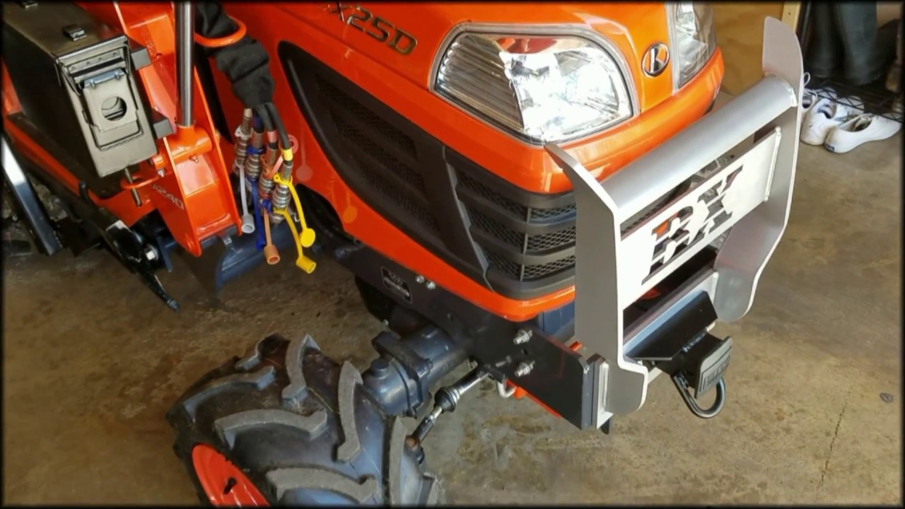 A Couple More Bolt-on Add-on's For The Kubota BX25D