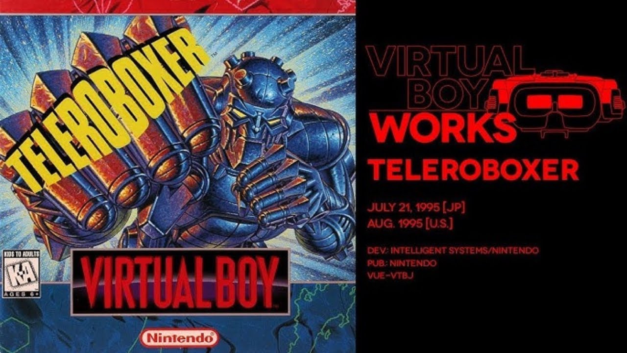 Virtual Reality in 1995?! | Teleroboxer on Virtual Boy #nintendo #virtualboy
