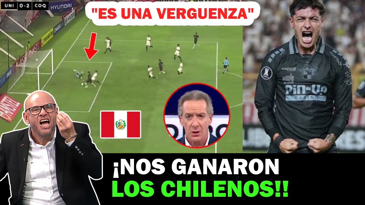 &iexcl;PERUANOS FURIOSOS NO PUEDEN CREER EL TRIUNFO DE COQUIMBO VS UNIVERSITARIO 2-0!!
