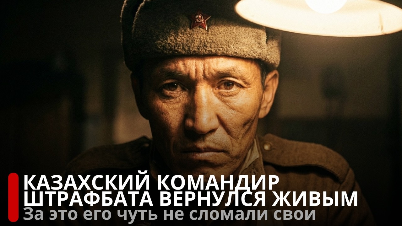 «Почему ты выжил?» — казахский командир штрафбата на допросе после Победы