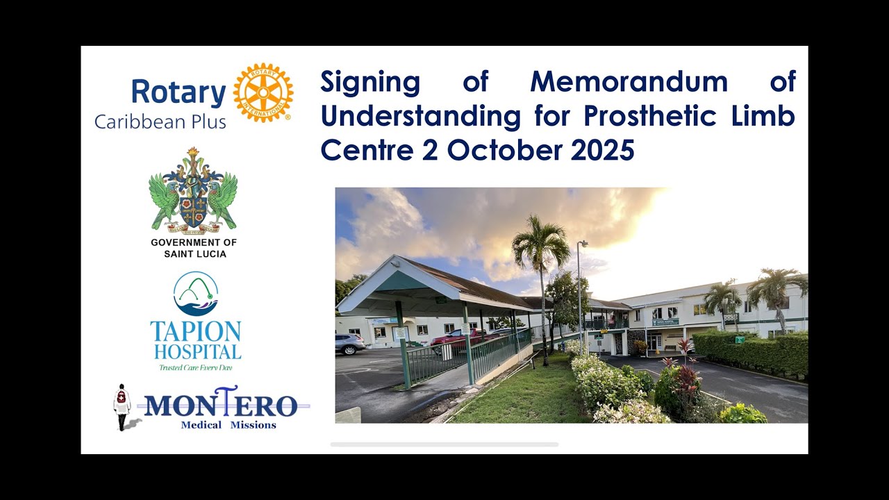 RCCP MOU Prosthetic Limb Signing
