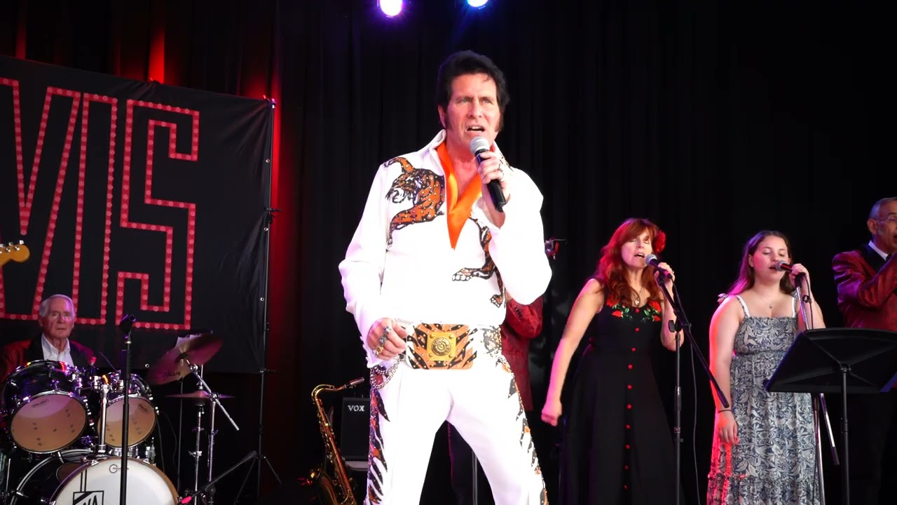 Jeff Caldwell's Tribute to Elvis at Eckert's Cider Shed, May 2025